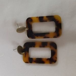 Tortoise Shell earrings
